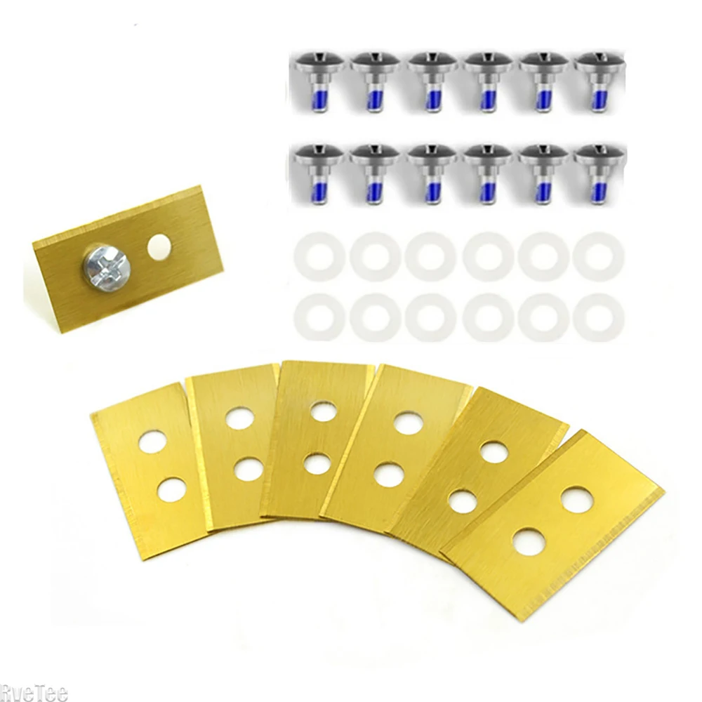 36Pcs Replacement Blades With Plastic Washers For Mammotion Luba & Yuka All Series - Image 5