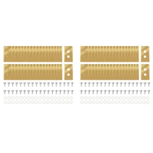 A74U 72Pcs Replacement Blades Compatible For Mammotion Luba & Yuka All Series, Titanium Replacement Robotic Lawnmower Blades